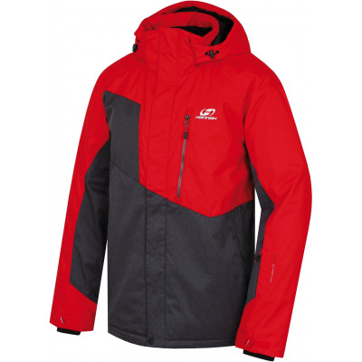 Men's jacket JURGEN racing red/anthracite
