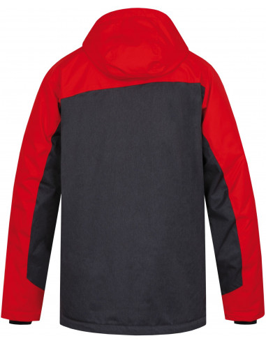 Men's jacket JURGEN racing red/anthracite