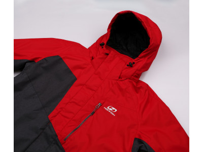 Men's jacket JURGEN racing red/anthracite
