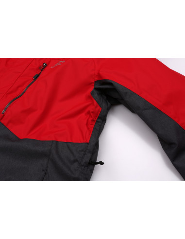Men's jacket JURGEN racing red/anthracite
