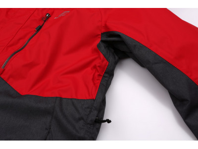 Men's jacket JURGEN racing red/anthracite