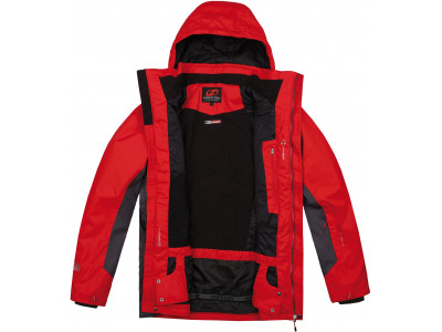Men's jacket JURGEN racing red/anthracite