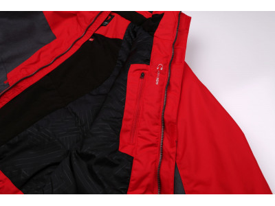 Men's jacket JURGEN racing red/anthracite