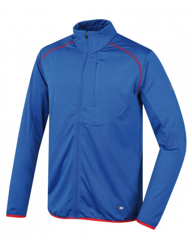 Men's zip neck Skink Victoria blue