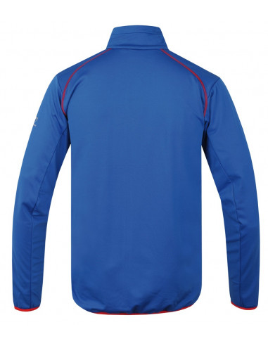 Men's zip neck Skink Victoria blue