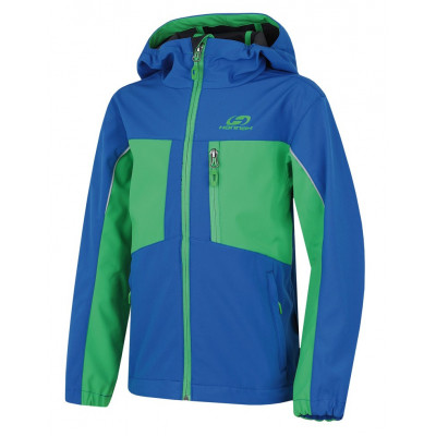 Kid's jacket Bendy Victoria blue/clsc green