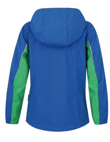 Kid's jacket Bendy Victoria blue/clsc green