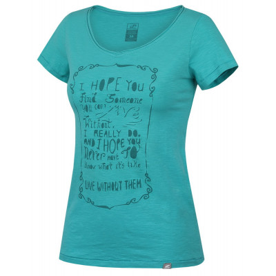 Ladies t-shirt ss Kaira Bright aqua