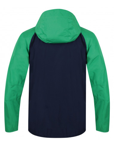 Men's jacket Haken Black iris/bright green